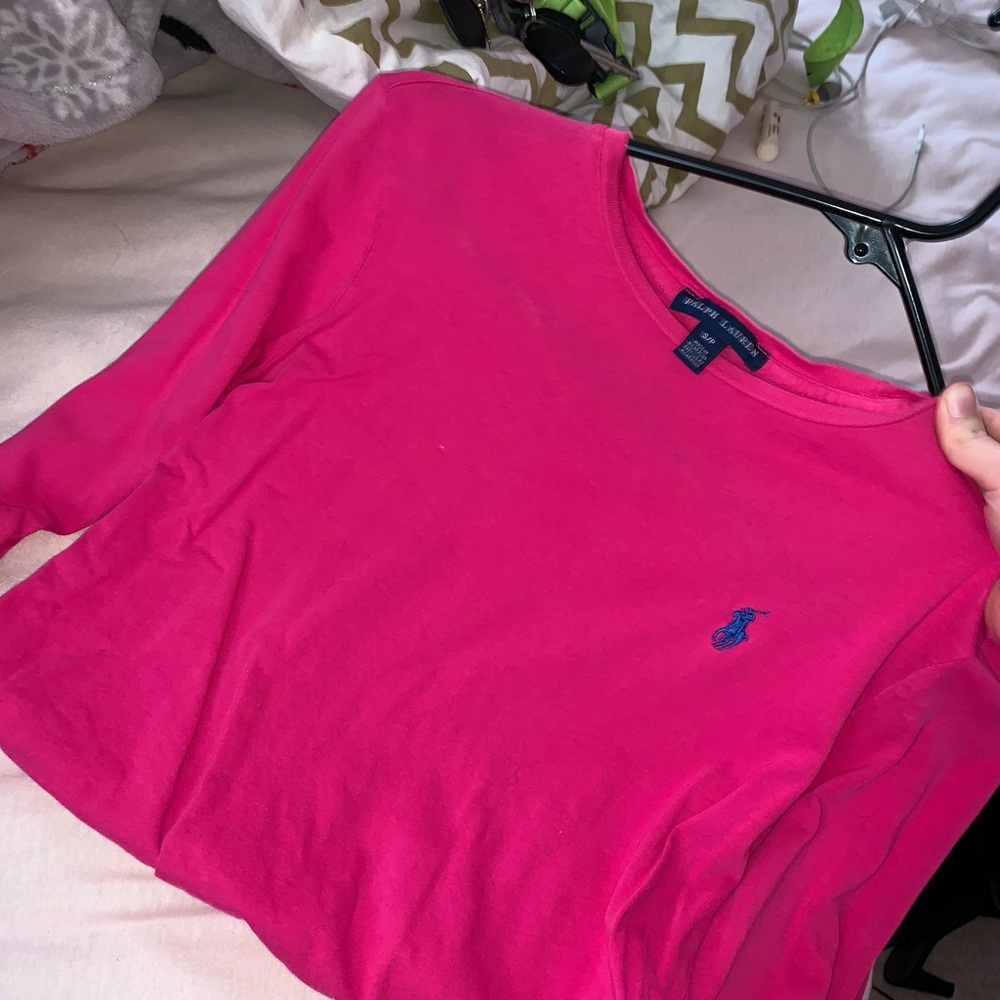 Polo along sleeve shirt